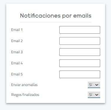 notificaciones email maher app
